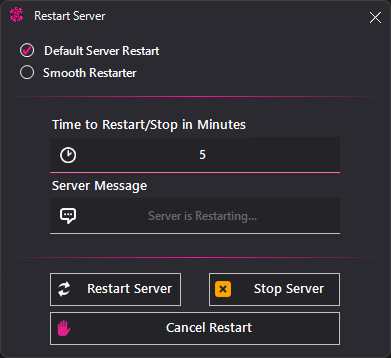 MyRustServer screenshot 37 – Rust server manager for Windows