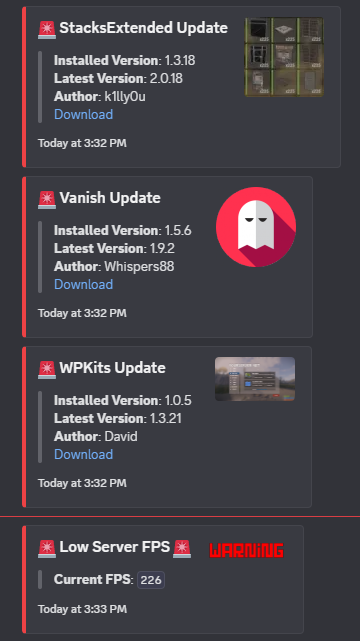 MyRustServer screenshot 47 – Rust server manager for Windows